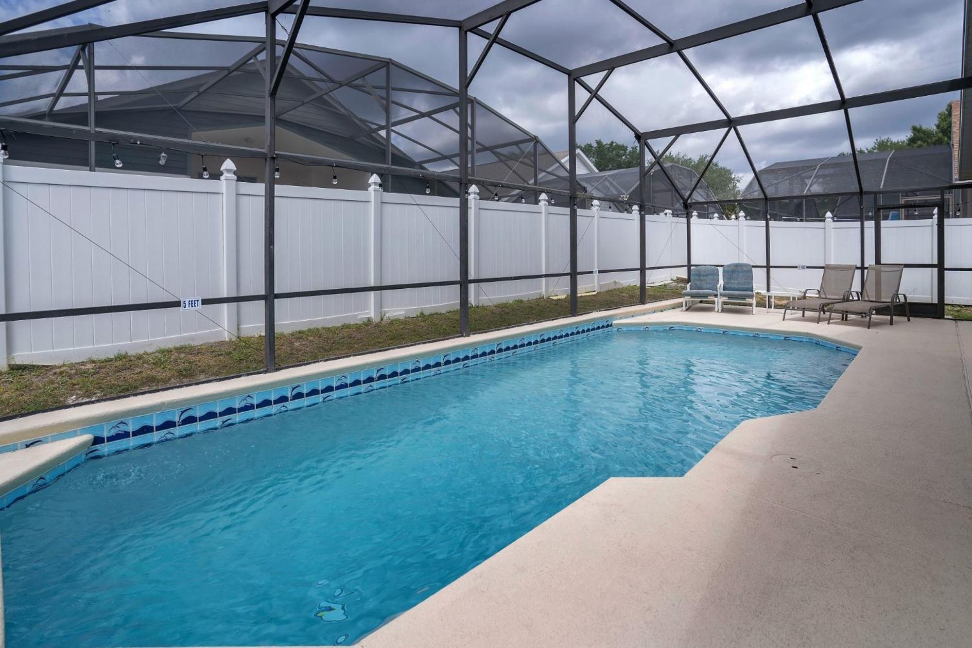 Beautiful Family Vacation Home With Private Pool, Close To Disney! Home Орландо Экстерьер фото